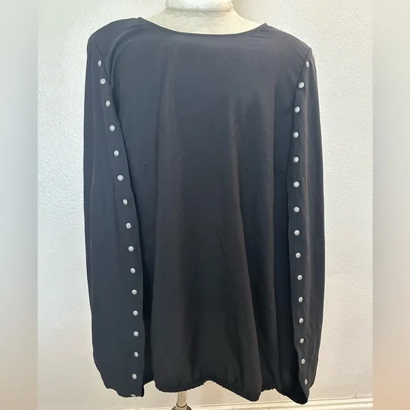 Lane Bryant Black Cape Women’s Top | Size 22/24 - Picture 3 of 8